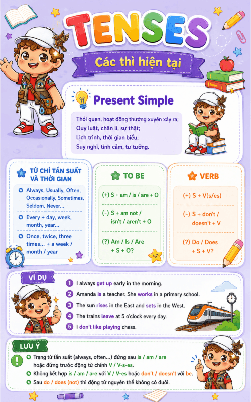 Ngữ pháp Flyers