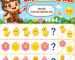 bài tập tư duy logic cho bé 4 tuổi